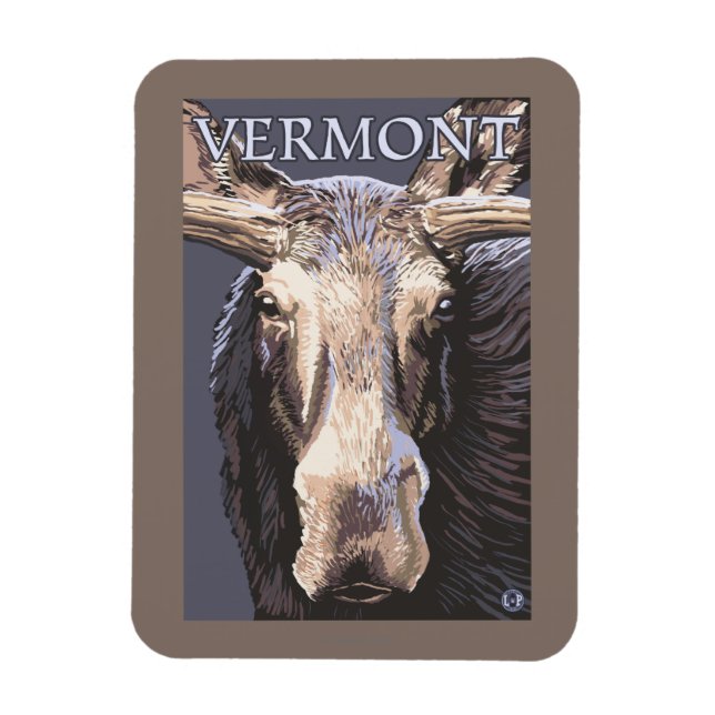 Íman VermontMoose para Cima (Vertical)