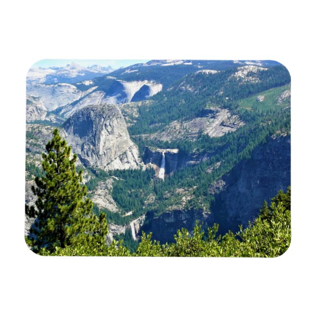 Íman Vernal e Nevada caem do Glacier Point, CA (Horizontal)