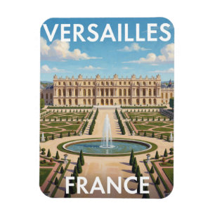 Íman Versalhes França Palácio Histórico Jardim Ponto Tu
