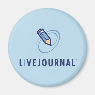 Íman Vertical do logotipo de LiveJournal