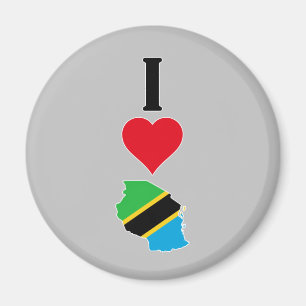 Íman Vertical I Love Tanzania / I Heart Tanzania
