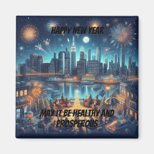 Íman Véspera de Ano Novo na Cidade de Nova York