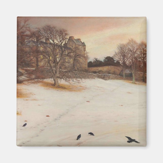 Íman Véspera de Natal (por John Everett Millais) (Frente)