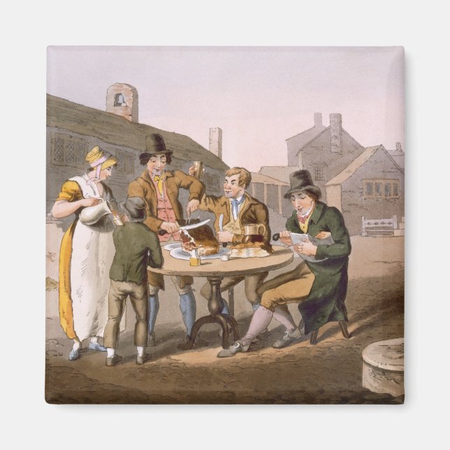 Íman Véspera do Verão, do túmulo "Costume de Yorkshire" (Frente)