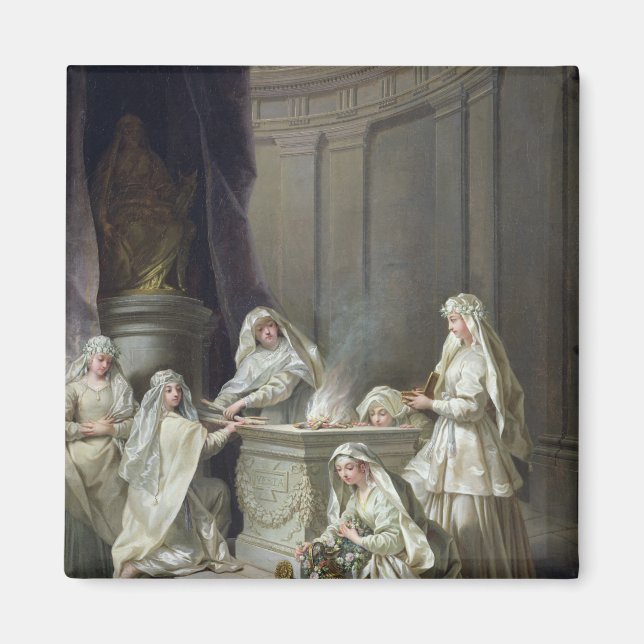 Íman Vestal Virgins, 1727 (Frente)