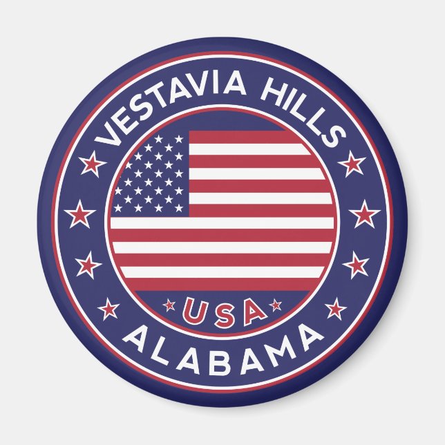 Íman Vestavia Colinas, Alabama (Frente)