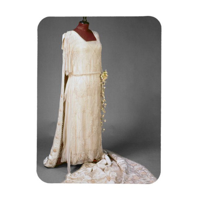 Íman Vestido de casamento vestido por Mary, Princesa Ro (Vertical)