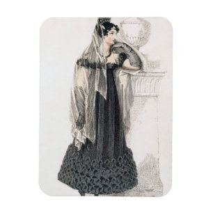 Íman Vestido de lamentação, placa de forma do