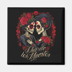 Íman Vestido feminino La Catrina elegante Dia Dos