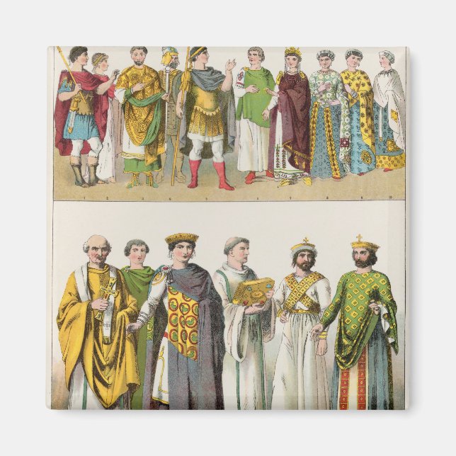 Íman Vestido no Tribunal Bizantino (Frente)