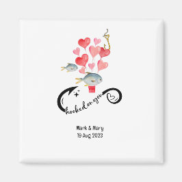 Íman Vestidos de vocês amantes da pesca Casamento Water