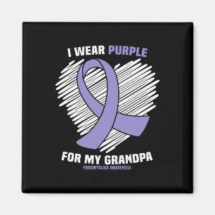 Íman Vestir Roxo Para A Sensibilização Do Meu Avô Fibro