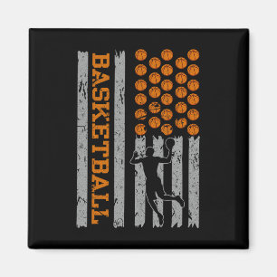 Íman Vestuário Bandeira Americana Vintage Sketll 