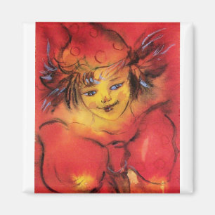 ÍMAN VESTUÁRIO COM BORRACHA VERMELHA