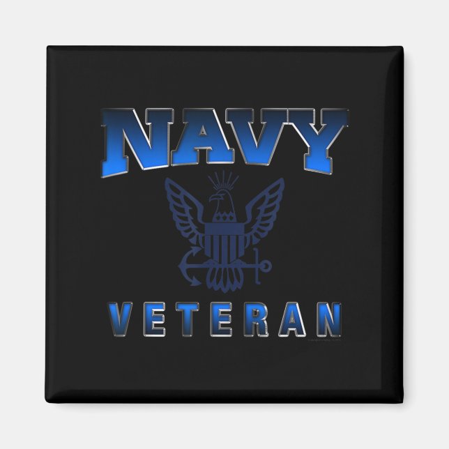 Íman Veterano da Marinha Usn (Frente)