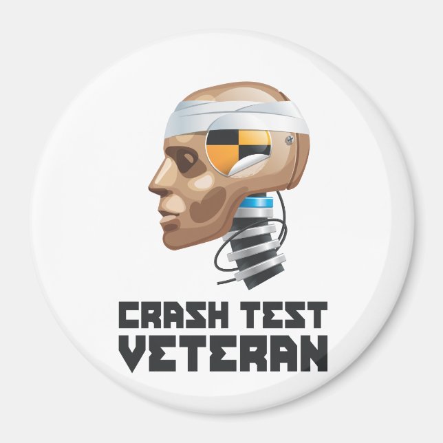 Íman Veterano de teste de colisão (Frente)