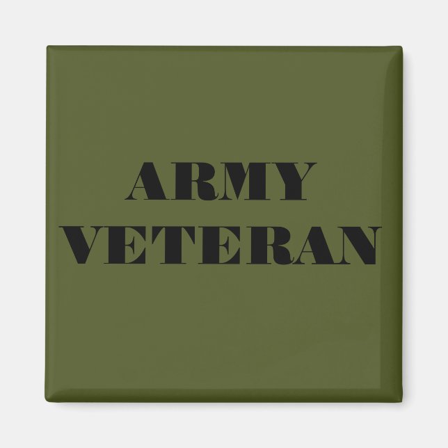 Íman Veterano do Exército do Magnet (Frente)