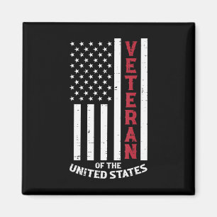 Íman Veterano Do Memorial Do Bandeira Dos Estados Unido