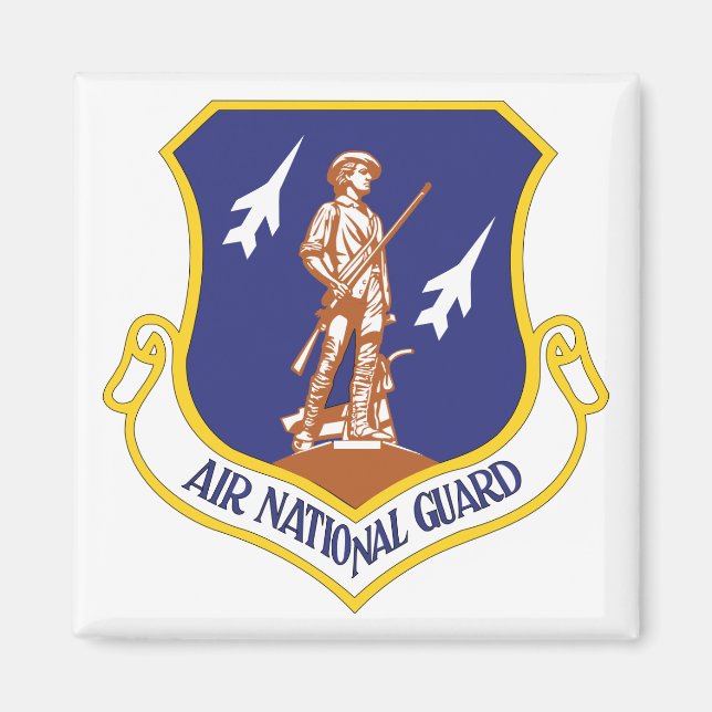 Íman Veterano Militar da Guarda Nacional da Air (Frente)