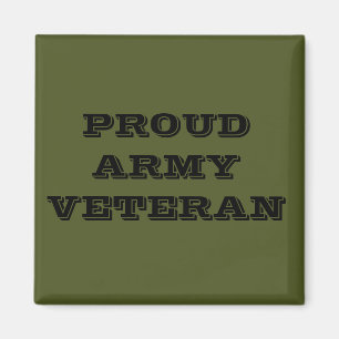 Íman Veterano orgulhoso do exército do ímã