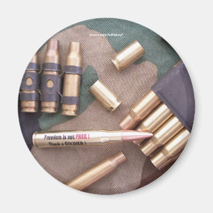 Íman veteranos veterans war ww2 iraq vietnam vfw Magnet