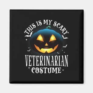 Íman Veterinário Halloween Matando Pajama Costume