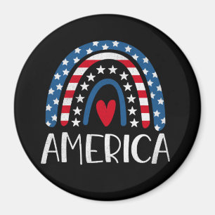 Íman Vetor 4º dia da independência americana de julho (