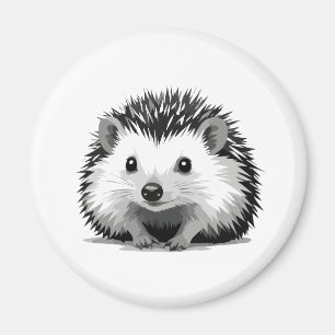 Íman Vetor de Hedgehog Arte Gráfica Retrato Espírito An