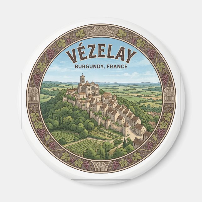 Íman Vézelay França (Frente)