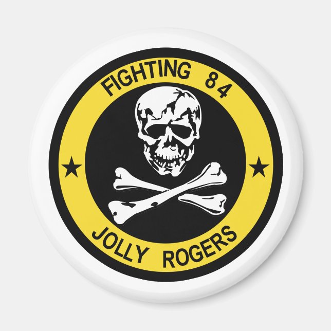 Íman VF-84 Jolly Rogers Magnet (Frente)
