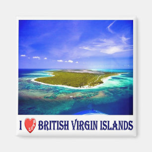Íman VG - Ilhas Virgens Britânicas - Eu Amo