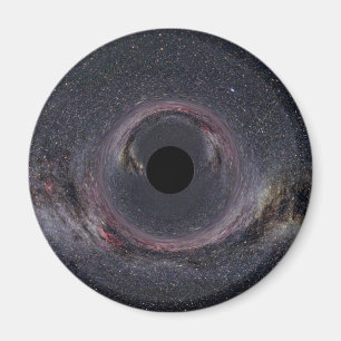 Íman Via Láctea do buraco negro
