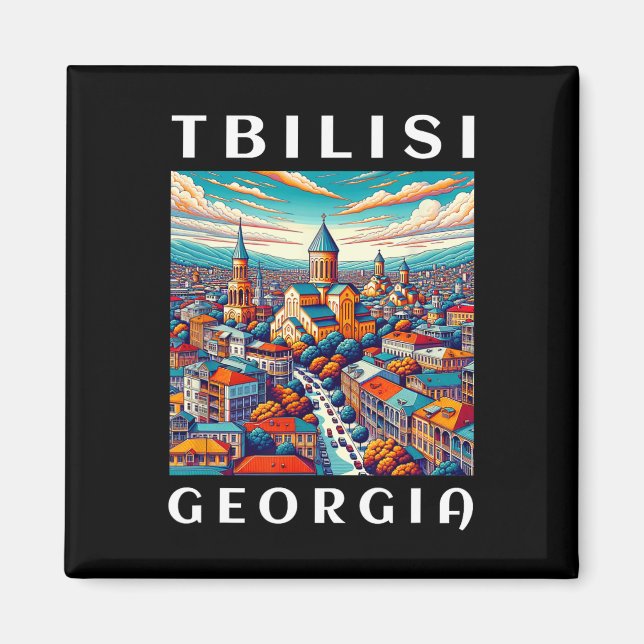 Íman Viagem à Geórgia e Tbilisi  (Frente)