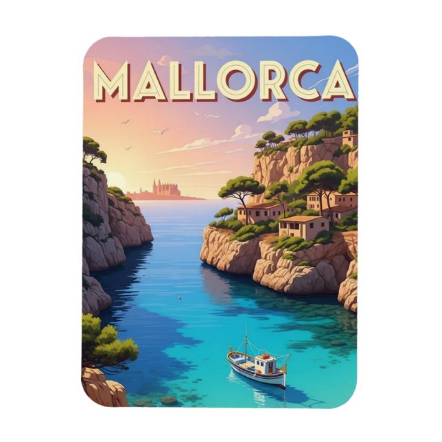 Íman Viagem a Mallorca Espanha (Vertical)