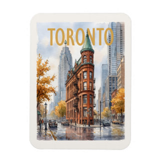 Íman Viagem Antiga Toronto Canadá