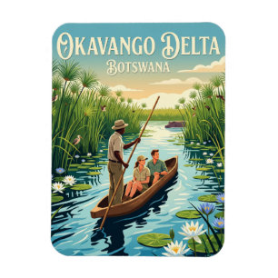 Íman Viagem ao Delta do Mokoro Botsuana