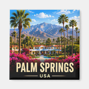 Íman Viagem ao Deserto de Palm Springs Califórnia Meado