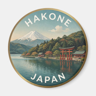 Íman Viagem ao Lago Ashi no Japão em Hakone