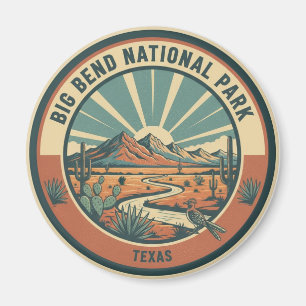 Íman Viagem ao Parque Nacional Big Bend