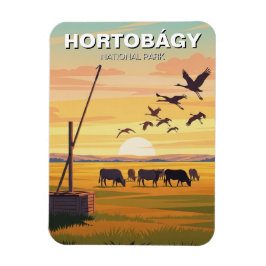 Íman Viagem ao Parque Nacional Hortobagy na Hungria