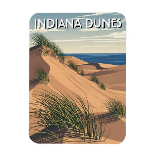 Íman Viagem ao Parque Nacional Indiana Dunes