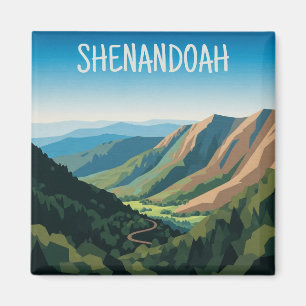 Íman Viagem ao Parque Nacional Shenandoah