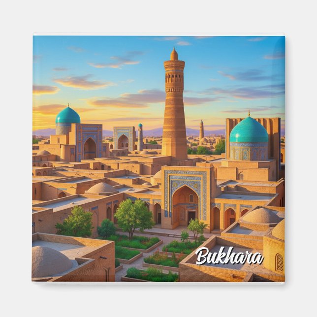 Íman Viagem ao Uzbequistão Buchara (Frente)
