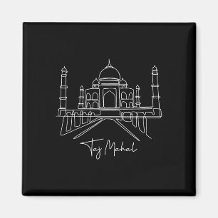 Íman Viagem Asia India Taj Mahal Indian Férias da Famíl