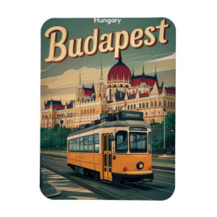 Íman Viagem Budapeste Hungria casa vintage do parlament
