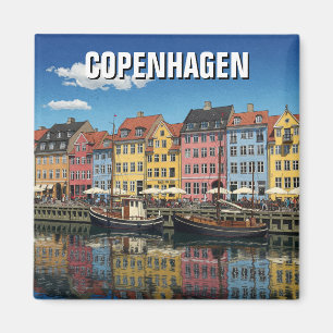 Íman Viagem Copenhague Dinamarca