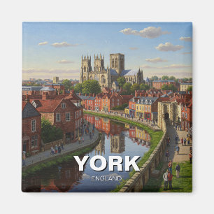 Íman Viagem da Inglaterra de York
