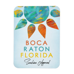 Íman Viagem da luz do sol de Boca Raton Florida