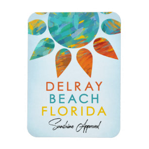 Íman Viagem da luz do sol de Delray Beach Florida