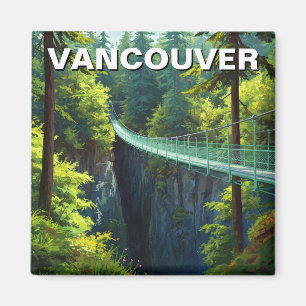 Íman Viagem da ponte de suspensão Vancouver Capilano